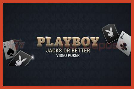 Slot poster: Playboy Jacks or Better no deposit