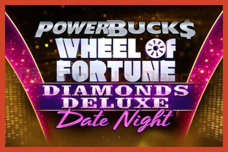 स्लॉट पोस्टर: PowerBucks Wheel of Fortune Diamonds Deluxe Date Night कोई जमा नहीं