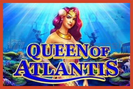 Slot poster: Queen of Atlantis no deposit