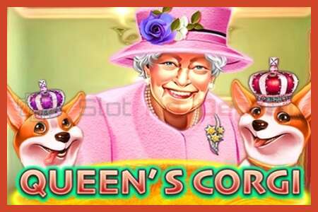 פוסטר חריץ: Queens Corgi ללא פיקדון