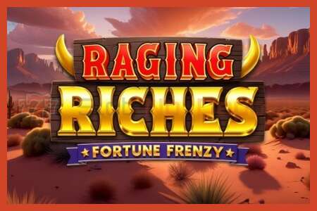 Slot-juliste: Raging Riches ei talletusta