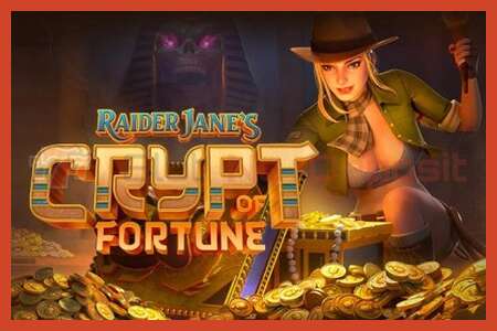 Cartel de tragamonedas: Raider Janes Crypt of Fortune sen depósito