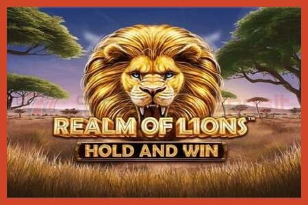 Áp phích khe cắm: Realm of Lions không có tiền đặt cọc