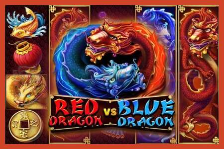 Слот постері: Red Dragon vs Blue Dragon депозит жоқ