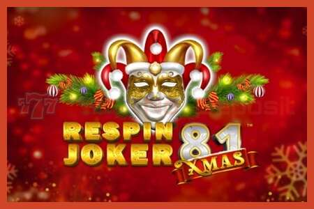 Слот постер: Respin Joker 81 Xmas без депозита