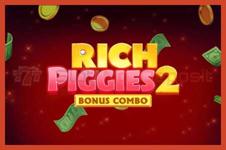 פוסטר חריץ: Rich Piggies 2: Bonus Combo ללא פיקדון