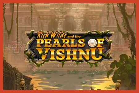 Slot poster: Rich Wilde and the Pearls of Vishnu no deposit