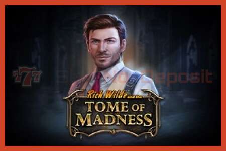 Slot poster: Rich Wilde and the Tome of Madness no deposit