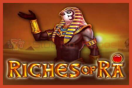 სლოტის პოსტერი: Riches of Ra დეპოზიტის გარეშე