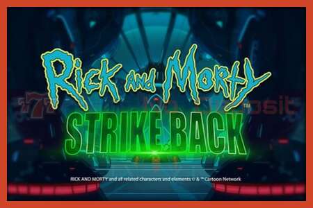 Áp phích khe cắm: Rick and Morty Strike Back không có tiền đặt cọc