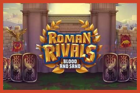 ملصق فتحة: Roman Rivals Blood and Sand لا إيداع