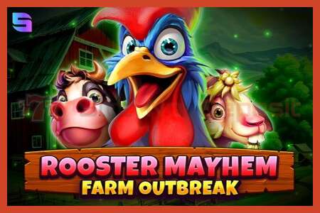 Slot poster: Rooster Mayhem Farm Outbreak no deposit