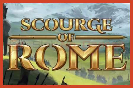 Slot poster: Scourge of Rome no deposit