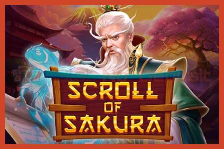 Slot posteri: Scroll of Sakura depozito yok