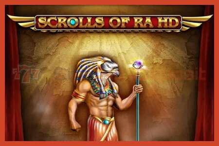 Плакат за слот: Scrolls of RA без депозит