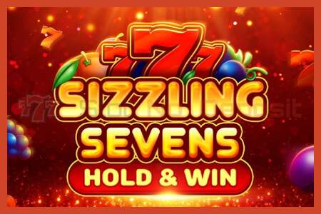 Αφίσα για κουλοχέρηδες: Sizzling Sevens Hold & Win χωρίς κατάθεση