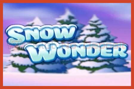 Cartel de tragamonedas: Snow Wonder sen depósito