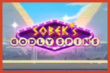 Slot poster: Sobeks Goldy Spins no deposit