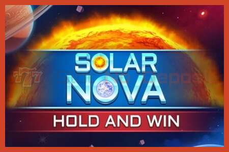 Slot posteri: Solar Nova Hold and Win depozito yok