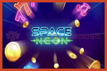 Slot poster: Space Neon no deposit