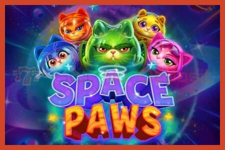 Slot plakát: Space Paws žádný vklad