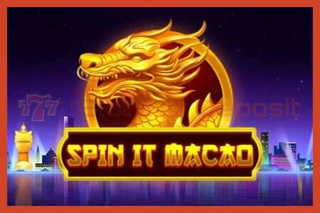 स्लॉट पोस्टर: Spin It Macao कोई जमा नहीं