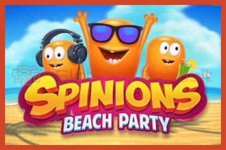 Слот постері: Spinions Beach Party депозит жоқ