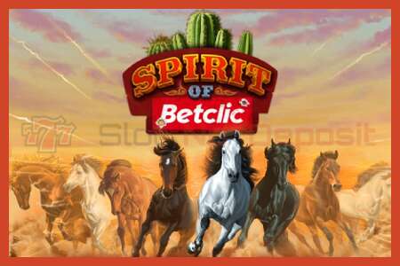 Cartel de tragamonedas: Spirit of Betclic sen depósito