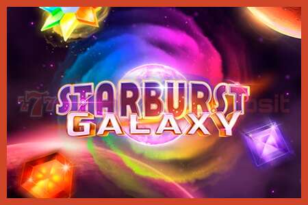 פוסטר חריץ: Starburst Galaxy ללא פיקדון