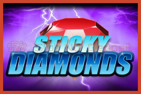 Slot poster: Sticky Diamonds no deposit