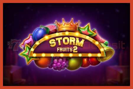 Slot poster: Storm Fruits 2 no deposit