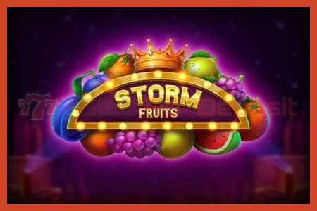 Slot poster: Storm Fruits no deposit