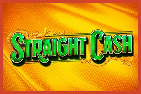 Слот постер: Straight Cash без депозита