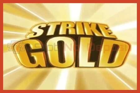 Slot poster: Strike Gold no deposit