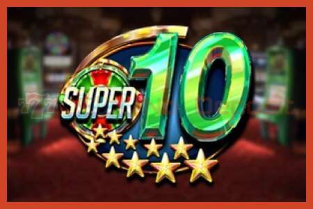 Slot poster: Super 10 Stars no deposit