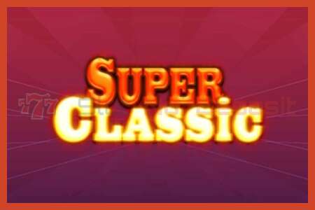 Slot-juliste: Super Classic ei talletusta