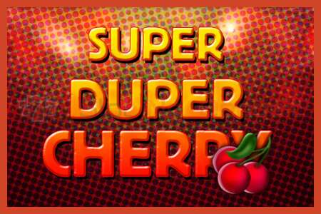 Слот плакат: Super Duper Cherry депозит жок