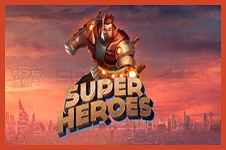 Áp phích khe cắm: Super Heroes không có tiền đặt cọc