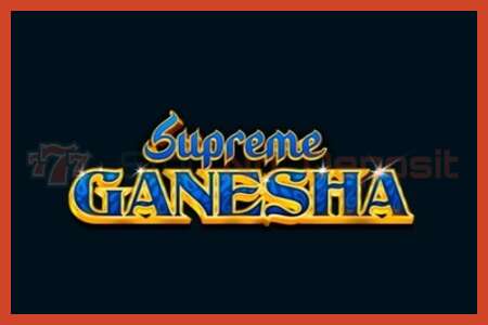 老虎机海报: Supreme Ganesha 没有押金