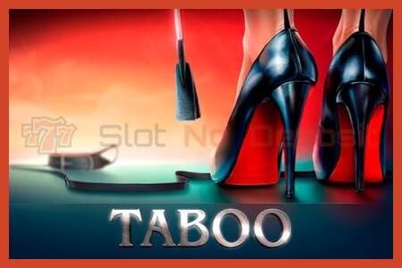 Slot poster: Taboo no deposit