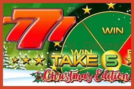 Slot poster: Take 5 Christmas Edition no deposit