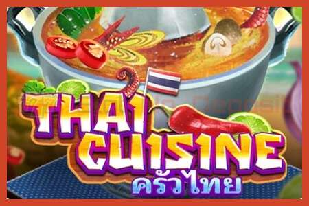 Slot posteri: Thai Cuisine depozito yok