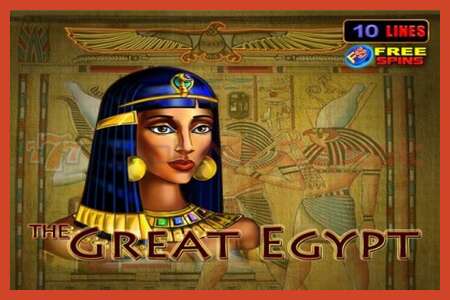 Плакат за слот: The Great Egypt без депозит