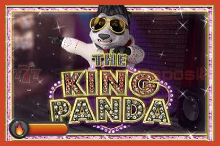 Slot poster: The King Panda no deposit