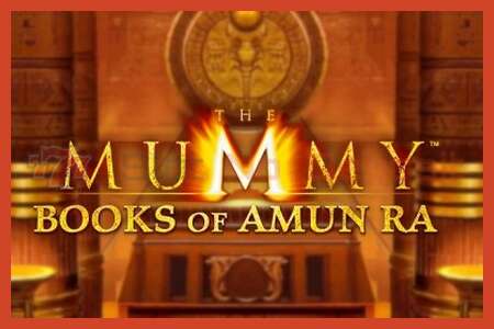 Slot poster: The Mummy Books of Amun Ra no deposit