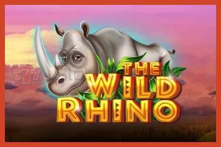 Slot poster: The Wild Rhino no deposit