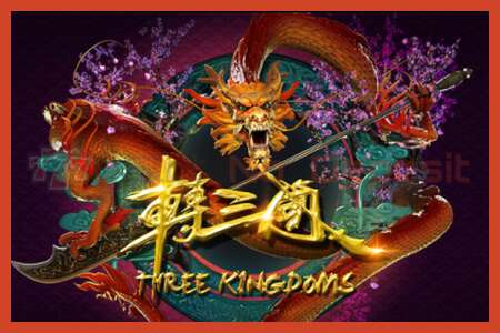 Slot plakat: Three Kingdoms intet depositum