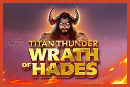 Slot poster: Titan Thunder Wrath of Hades no deposit