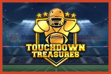 Áp phích khe cắm: Touchdown Treasures không có tiền đặt cọc