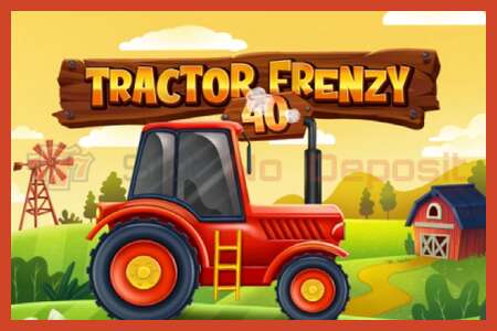 Slot-poster: Tractor Frenzy 40 geen aanbetaling